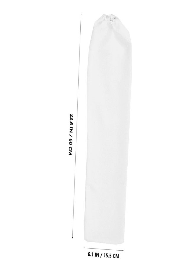 BUGUUYO Ceiling Fan Covers Universal Fit Fabric Covers Easy to Install Guards Fan Blades White Ceiling Fan - Image 2